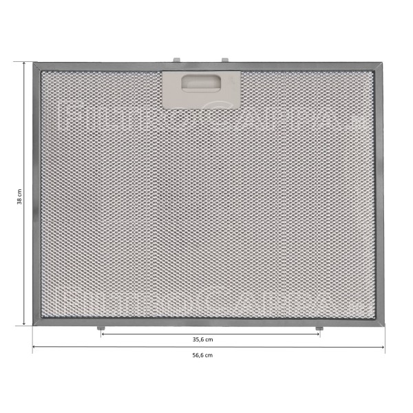 copy of Filtre métallique 56,6 x 38 cm pour hotte Elica KREA GF08KA