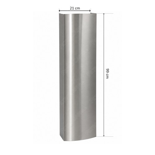 Prolunga camino 99 cm acciaio INOX per Cappa Faber 112.0157.262