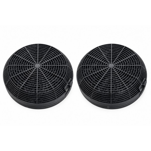 Filtro carbone (conf. 2 pezzi) attivo Elica Electrolux Whirpool Tecnowind diametro 15 cm mod. 47