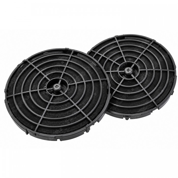 Langlebiger Aktivkohlefilter (2er-Pack) für ELICA IKEA WHIRLPOOL Dunstabzugshauben FKS443