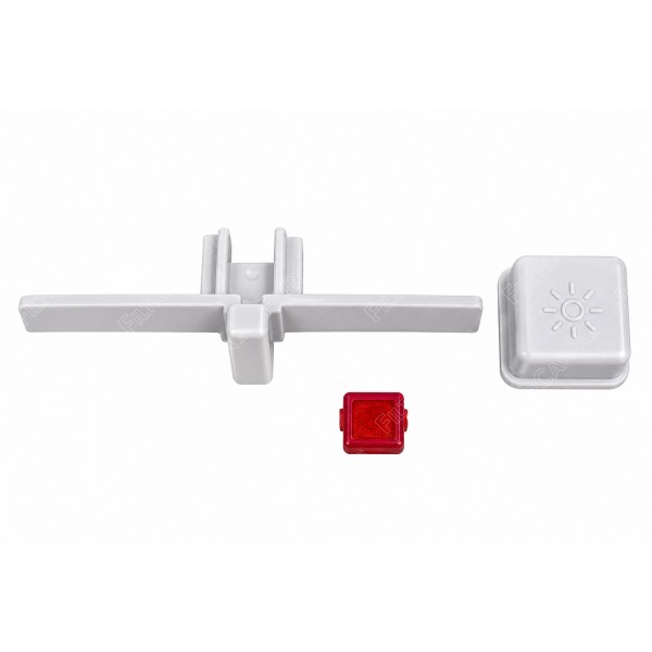 Kit plastique pour boutons de vitesse et d'éclairage de capot FABER INKA 133.0599.621