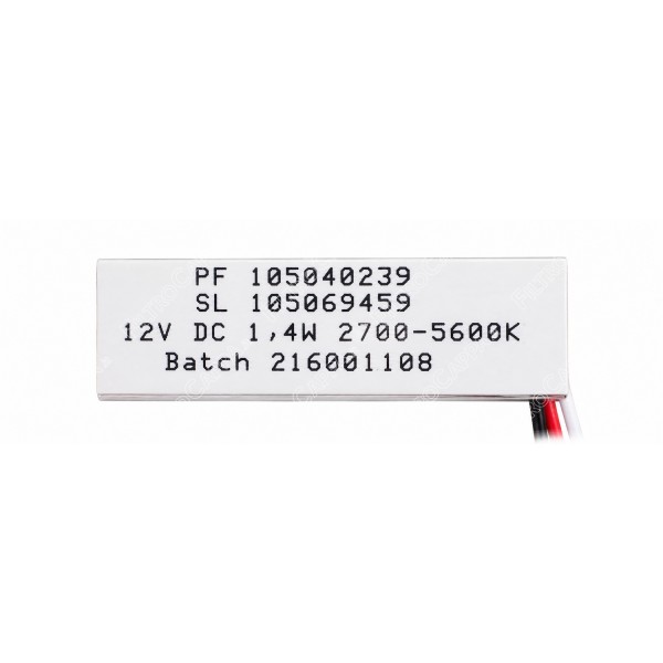 Placa LED para foco rectangular de 1,4 W, 12 V, 2700-5600 K, FALMEC HOOD 105040239