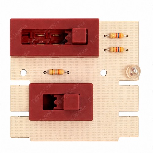 Elica Star 2012A Hood Keyboard Control Slider Card