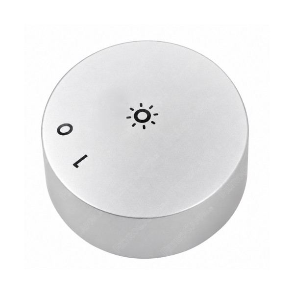 Pomo de luz de acero inoxidable satinado para campana extractora FABER CHLOE XL 133.0518.415