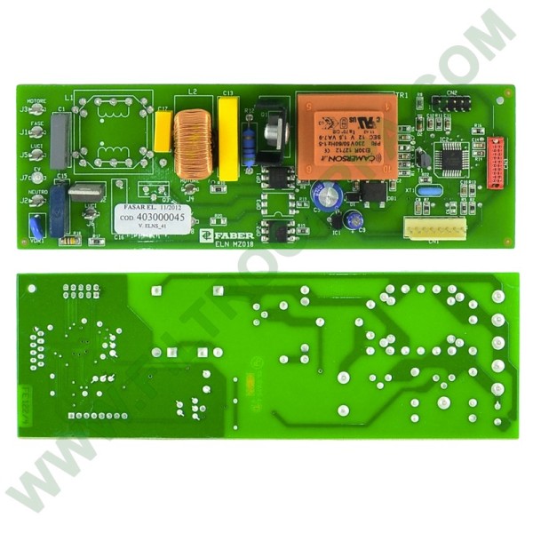 CARTE D'ALIMENTATION PRINCIPALE FABER HOTTE 403000045 ELN MZ018 133.0018.401