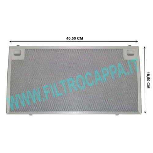 FILTRO DE METAL PARA EXAUSTOR SMEG 40,5 X 18,5 CM KSET910X PEÇA DE REPOSIÇÃO GENIUNA 073410596