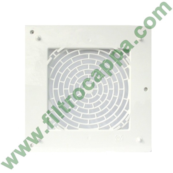 GRIGLIA PER VORTICE VORT QUADRO INCASSO MEDIO 28,7 x 28,7 CM 1.235.001.073