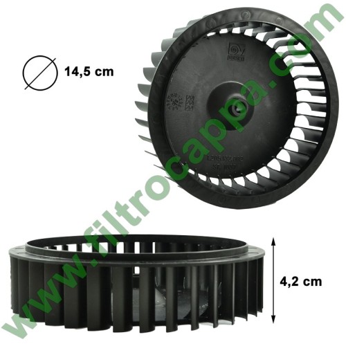 TURBINE DE VENTILATEUR POUR VORTICE MEDIO 1.205.132.003