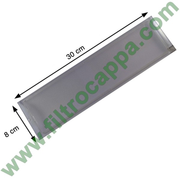 LICHTDIFFUSOR 30 X 8 CM FÜR DUNSTABZUGSHAUBEN AIRONE CEPL300X800