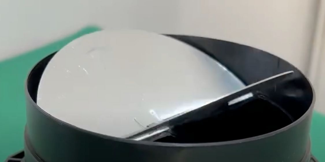 Valvola di non ritorno in funzione