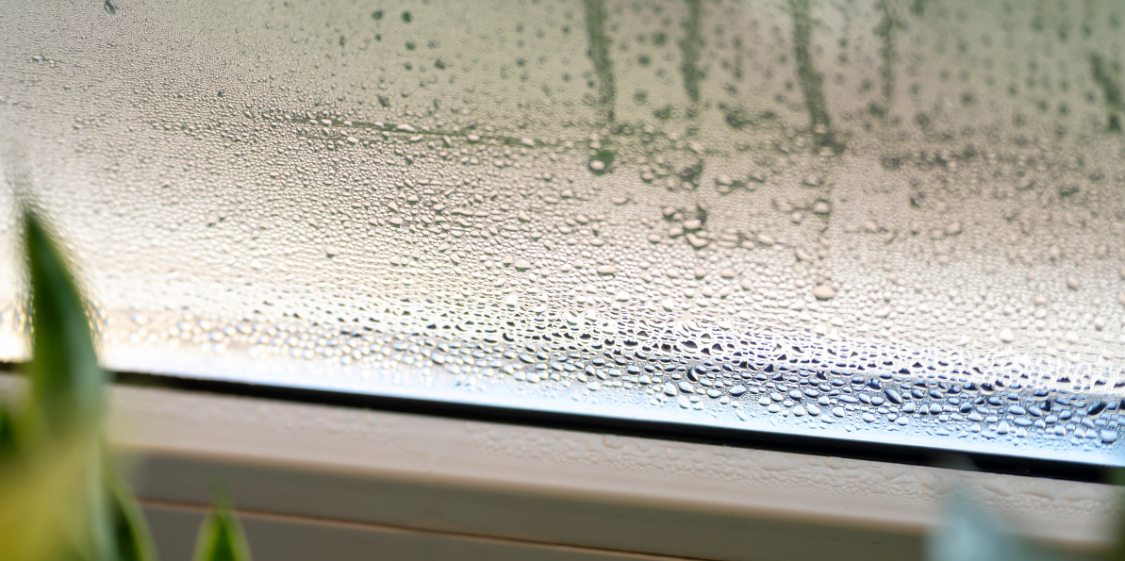 Condensation and Steam on Bathroom Windows