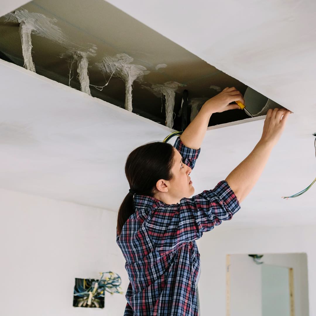 Plasterboard false ceiling