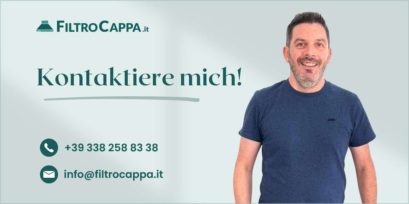 Kontakt-Banner für den Filtrocappa-Techniker
