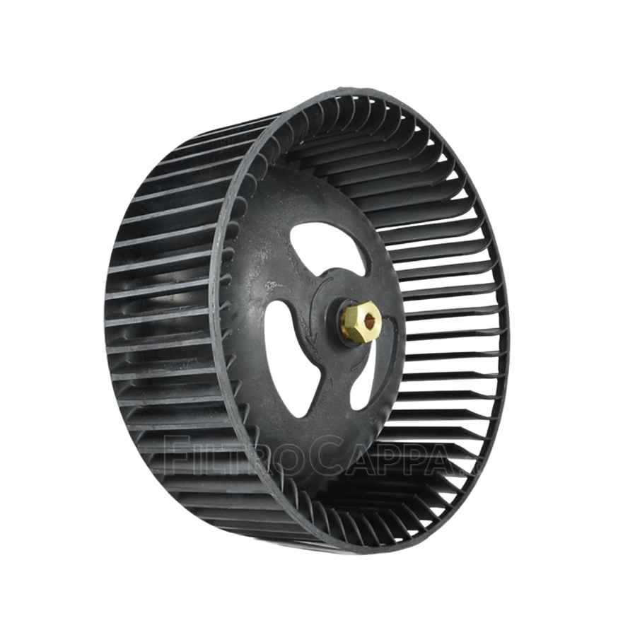 Front view of a hood motor impeller