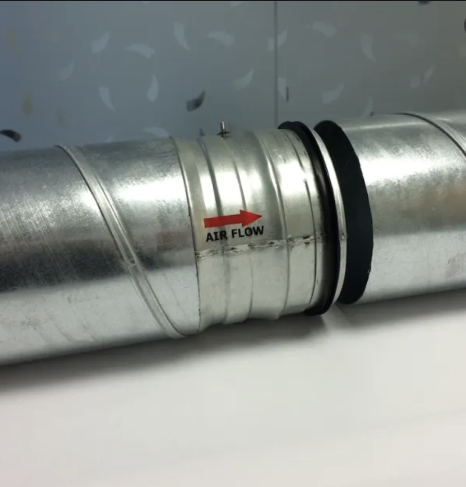 Check valve installed in tube