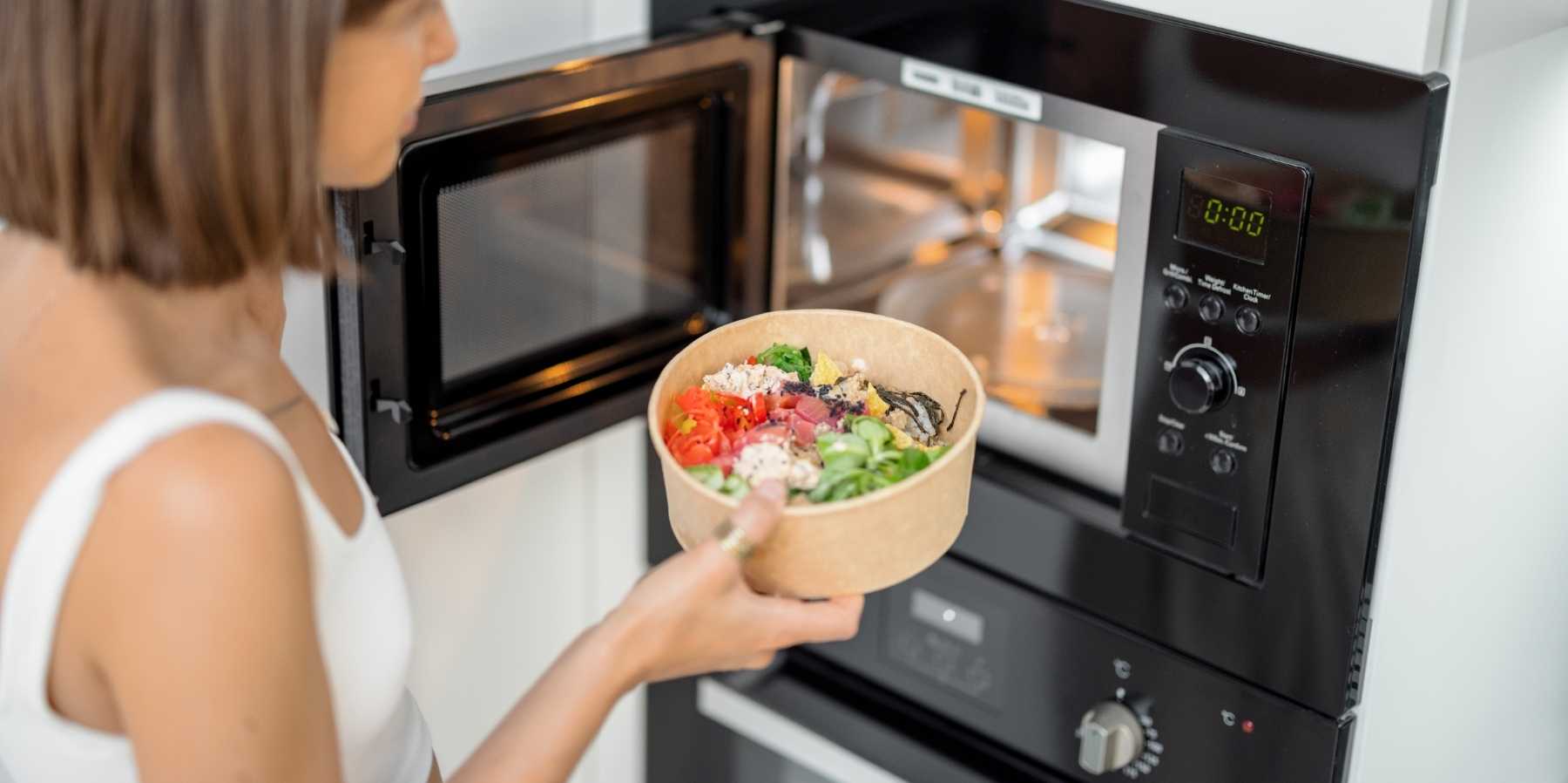 Microwave heating instead of pot heating