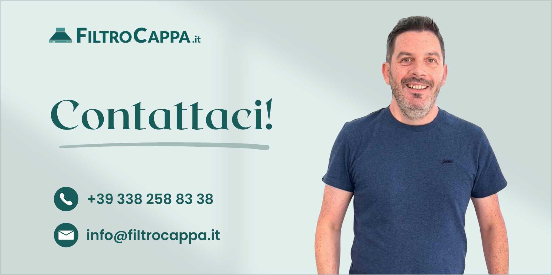 Banner di contatto per il tecnico di Filtrocappa
